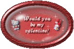 Would you be my valentine?